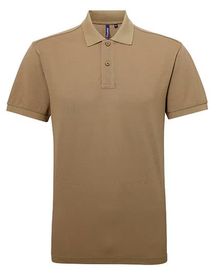 Men´s Polycotton Blend Polo — Khaki