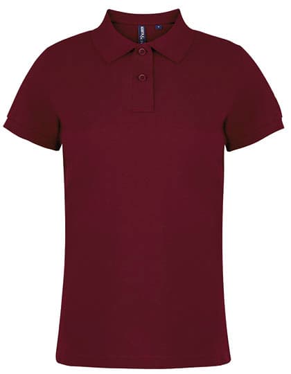 Women´s Classic Fit Polo — Burgundy
