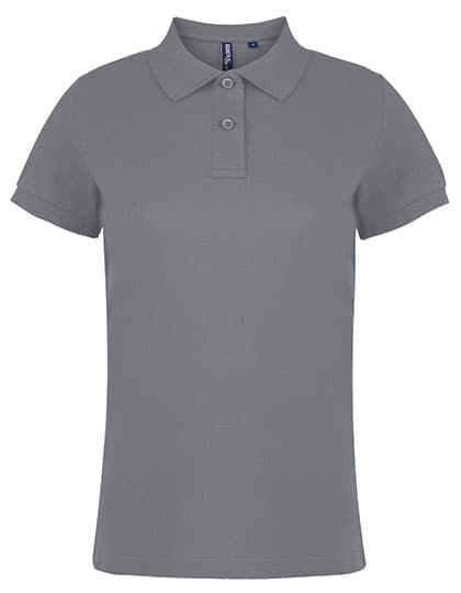 Women´s Classic Fit Polo — Heather Grey