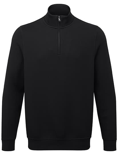 Men´s Quarter Zip Premium Sweatshirt — Black