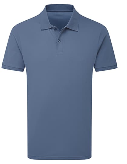 Men´s Premium Mercerised Polo — Blue Steel