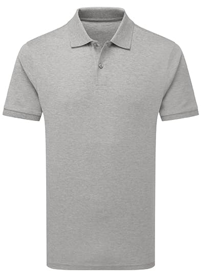 Men´s Premium Mercerised Polo — Heather Grey