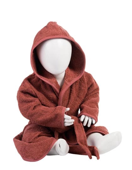 Babiezz® Bathrobe With Hood — Old Pink