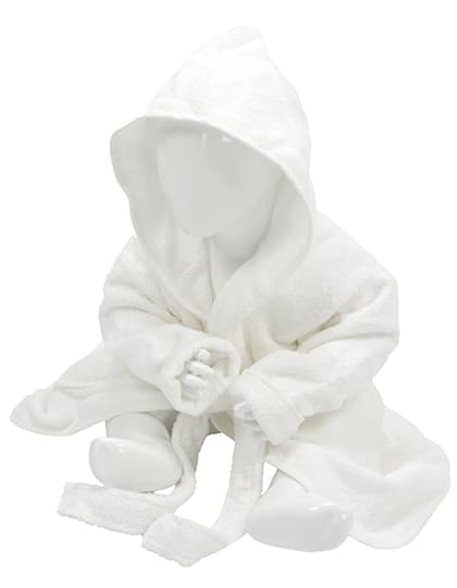 Babiezz® Bathrobe With Hood — White