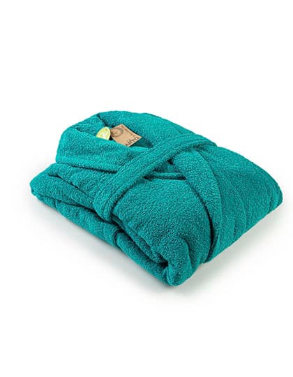 Bathrobe Shawl Collar — Deep Blue