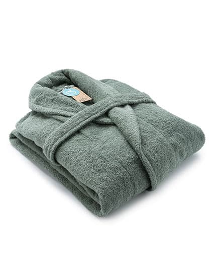 Bathrobe Shawl Collar — Old Green