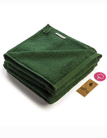 Fashion Hand Towel — Dark Green