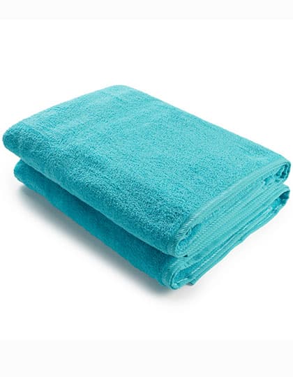 Bath Towel — Aqua Blue