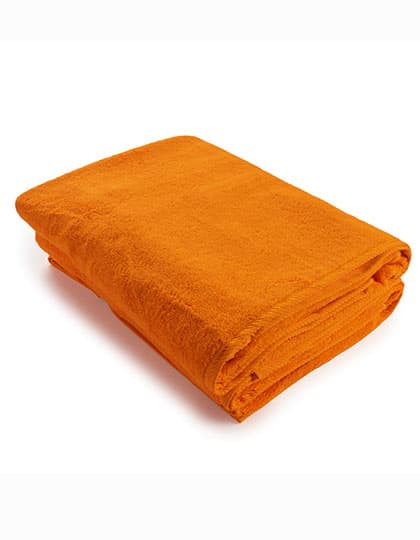 Bath Towel — Bright Orange
