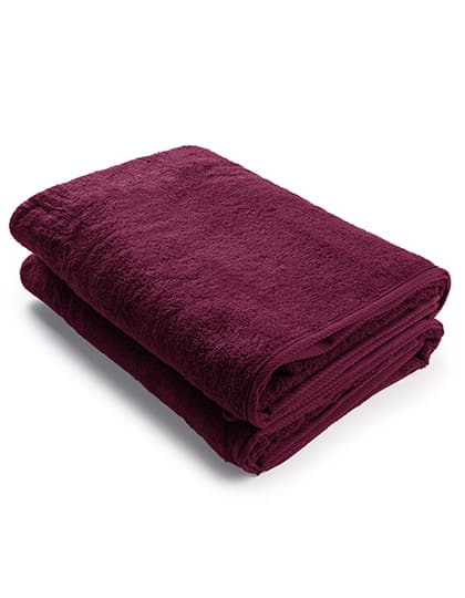 Bath Towel — Burgundy