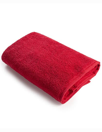 Beach Towel — Deep Red