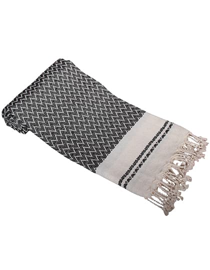 Hamam Towel Alanya — Black