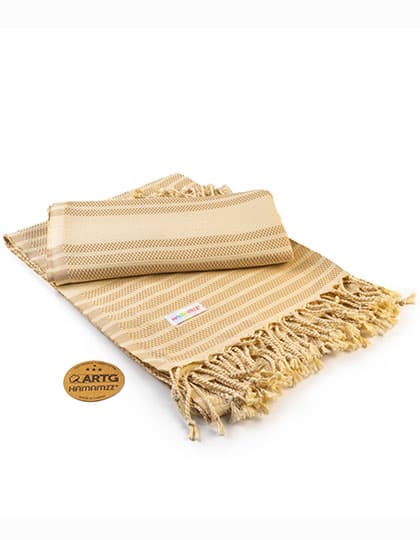 Hamamzz® Original Bodrum DeLuxe Towel — Sand