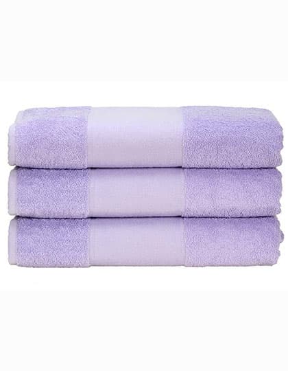 PRINT-Me® Hand Towel — Light Purple