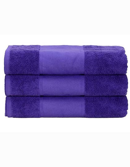 PRINT-Me® Hand Towel — Purple