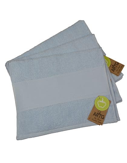 PRINT-Me® Guest Towel — Light Blue