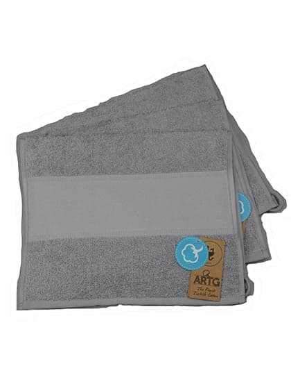 PRINT-Me® Guest Towel — Light Grey