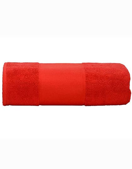 PRINT-Me® Big Towel — Fire Red