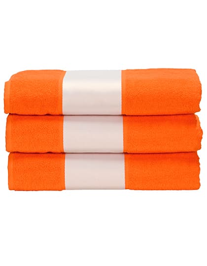 SUBLI-Me® Hand Towel — Bright Orange