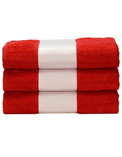 SUBLI-Me® Hand Towel — Fire Red