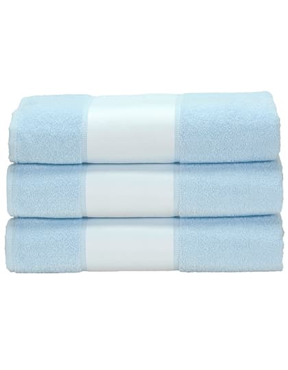 SUBLI-Me® Hand Towel — Light Blue