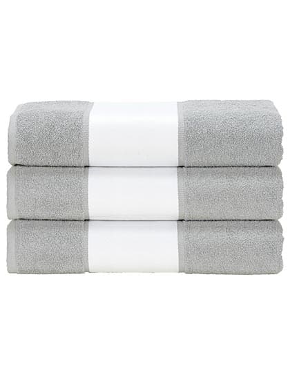 SUBLI-Me® Hand Towel — Light Grey