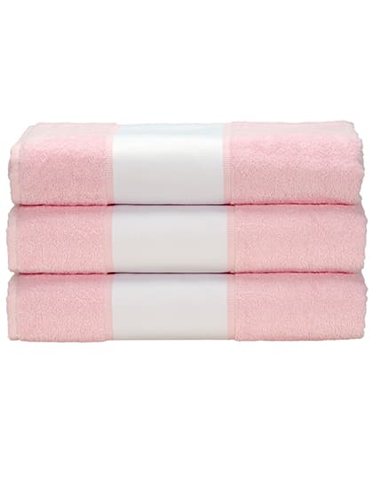 SUBLI-Me® Hand Towel — Light Pink