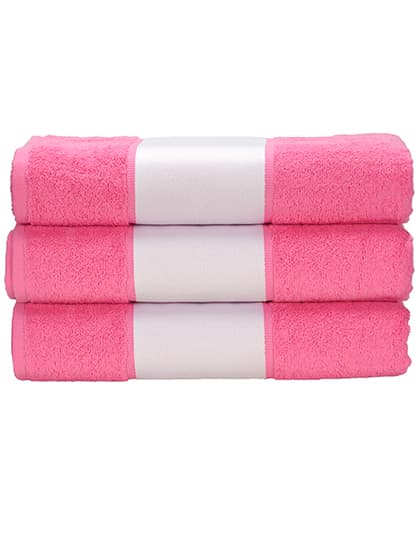 SUBLI-Me® Hand Towel — Pink