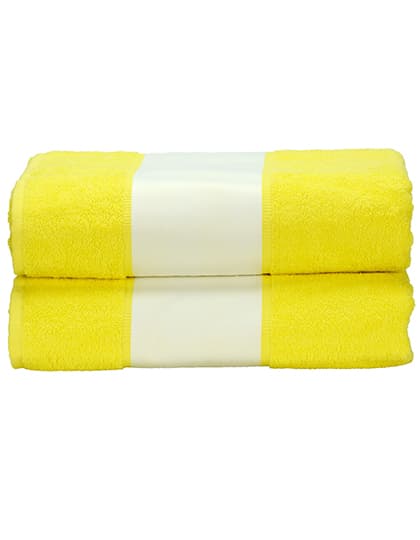 SUBLI-Me® Bath Towel — Bright Yellow