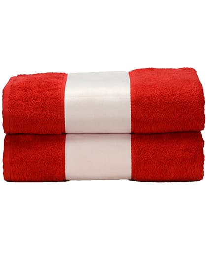 SUBLI-Me® Bath Towel — Fire Red
