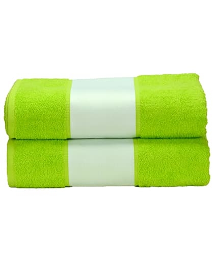 SUBLI-Me® Bath Towel — Lime Green