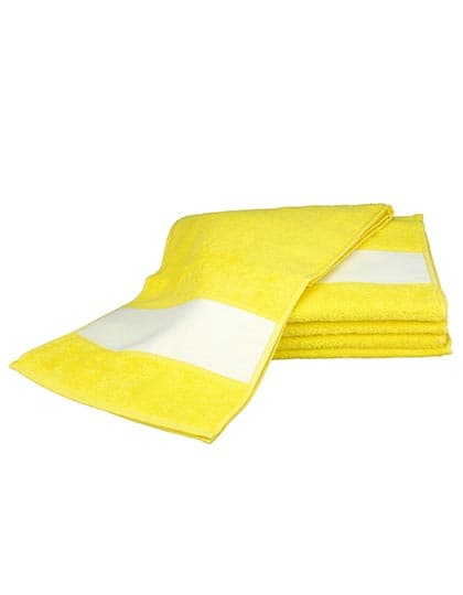 SUBLI-Me® Sport Towel — Bright Yellow