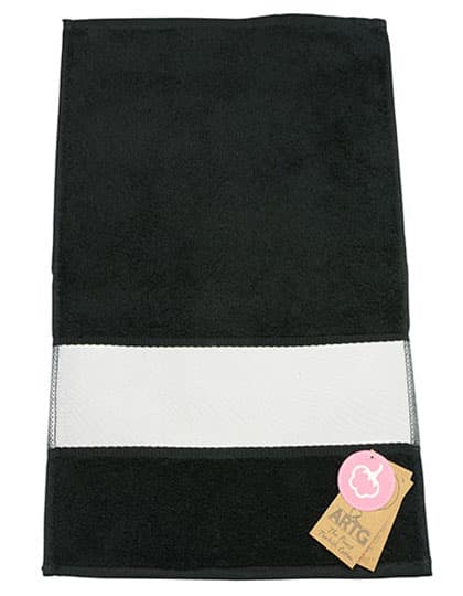 SUBLI-Me® Guest Towel — Black