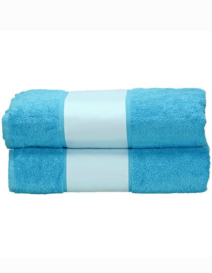 SUBLI-Me® Big Towel — Aqua Blue