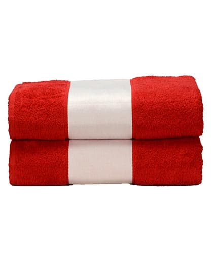SUBLI-Me® Big Towel — Fire Red
