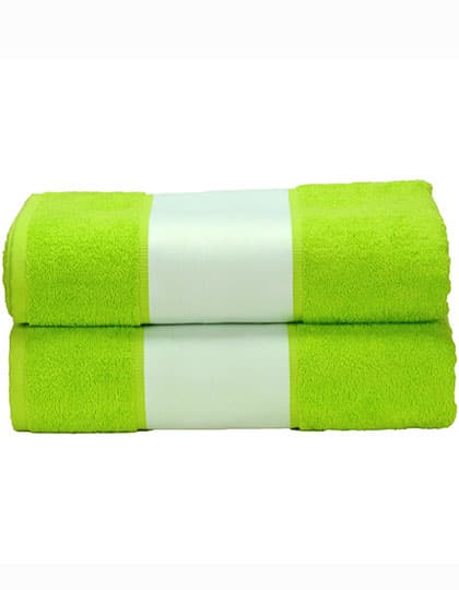 SUBLI-Me® Big Towel — Lime Green