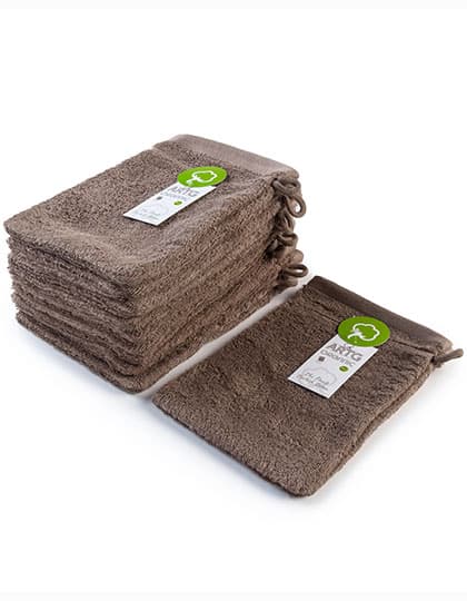 Organic Washing Glove — Walnut
