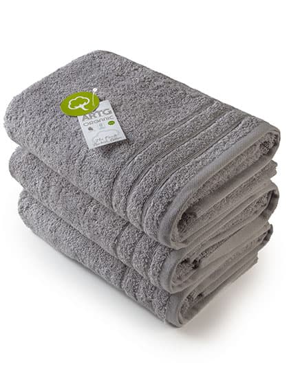 Organic Hand Towel — Grey