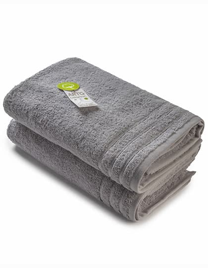 Organic Bath Towel — Grey