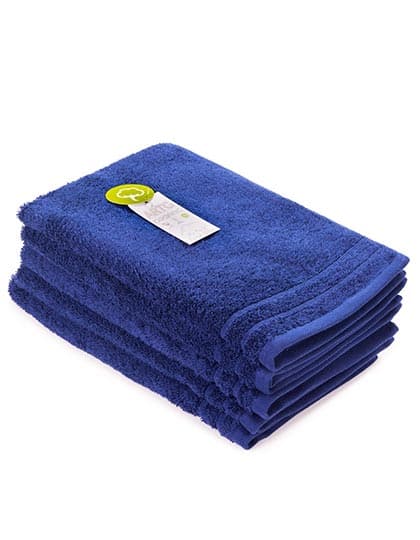 Organic Guest Towel — French Navy