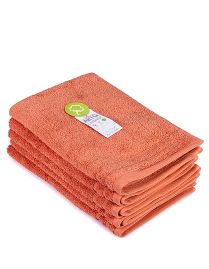 Organic Guest Towel — Rose