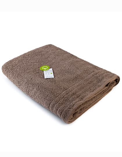 Organic Beach Towel — Walnut