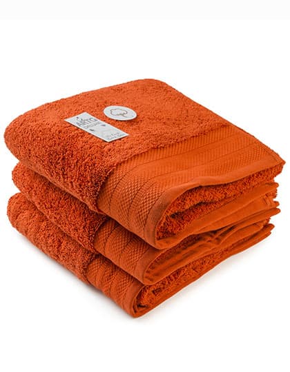 Hand Towel Excellent Deluxe — Brick Red