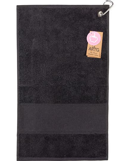 PRINT-Me® GOLF Towel — Black