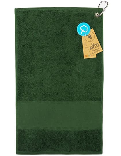 PRINT-Me® GOLF Towel — Dark Green
