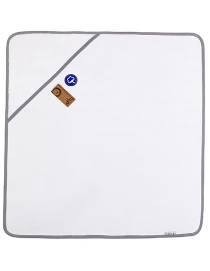 Babiezz® ALL-Over Sublimation Hooded Towel — White