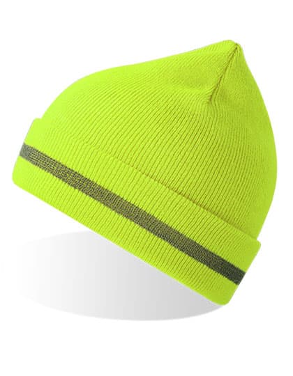 Workout Beanie Recycled — Yellow Fluo