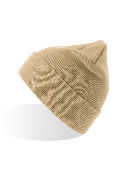 Kids Wind Beanie Recycled — Beige