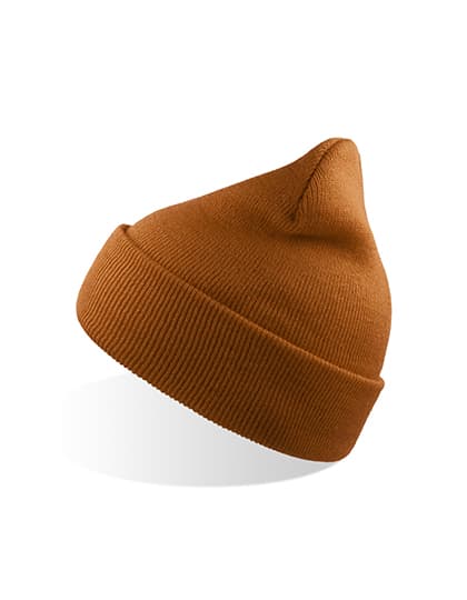 Wind Beanie Recycled — Light Brown