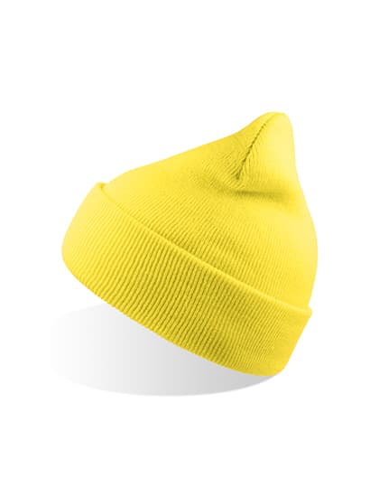 Wind Beanie Recycled — Light Yellow